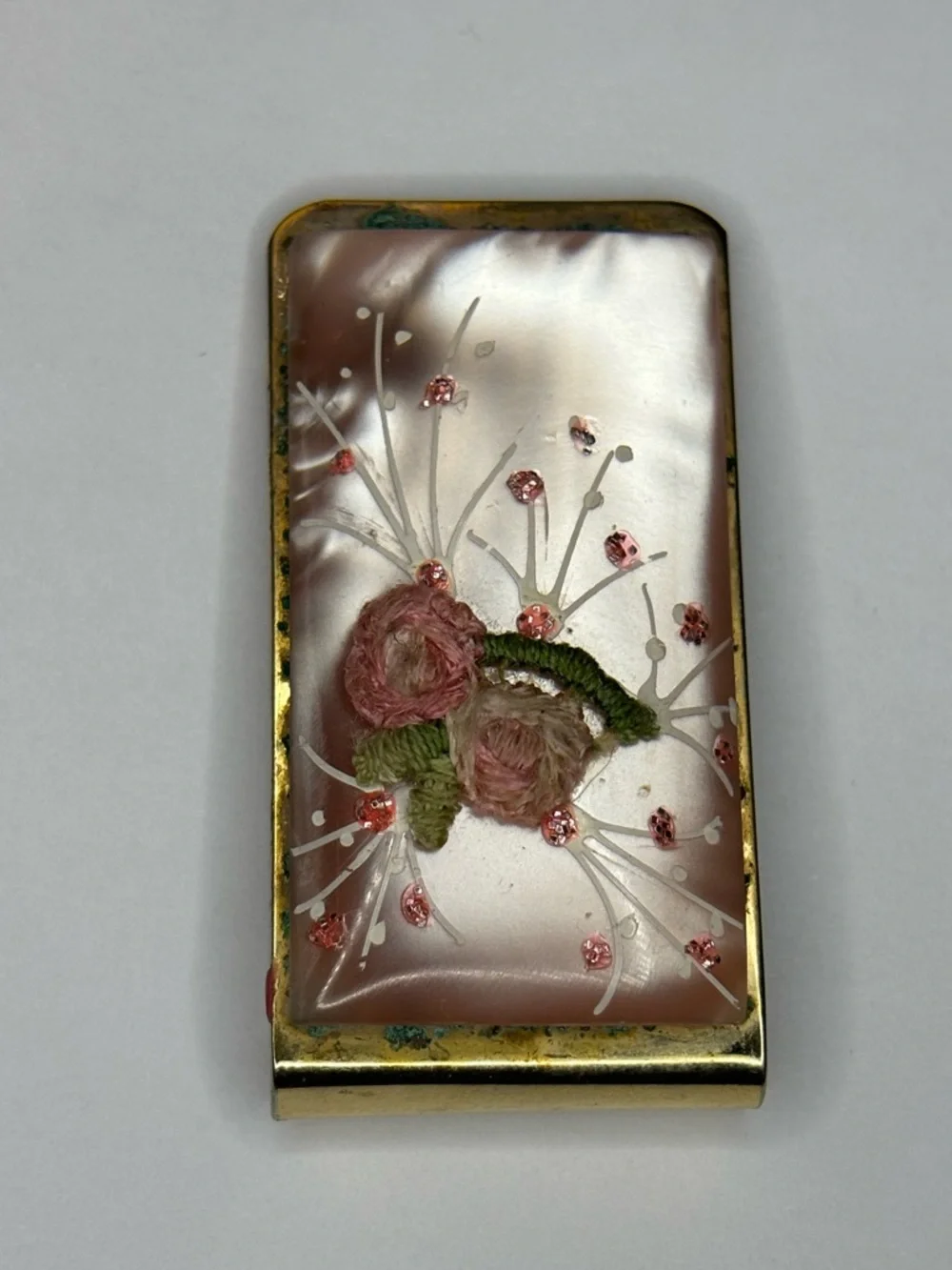 Vintage Pearl Money Clip